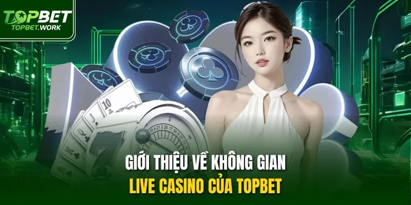 Giới thiệu về không gian Live Casino của TOPBET