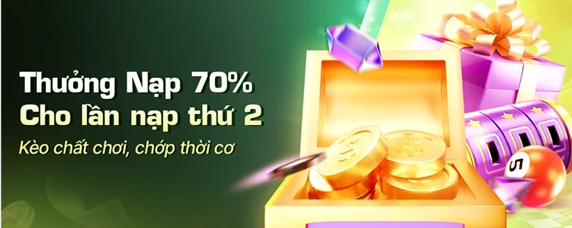 Thưởng nạp lần 2
